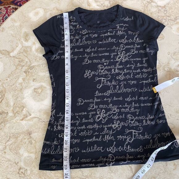 Lululemon Athletica Script T-Shirt - Picture 16 of 16